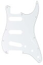 Fender ピックガード11-HOLE MODERN-STYLE STRATOCASTER® S/S/S PICKGUARD, WHITE