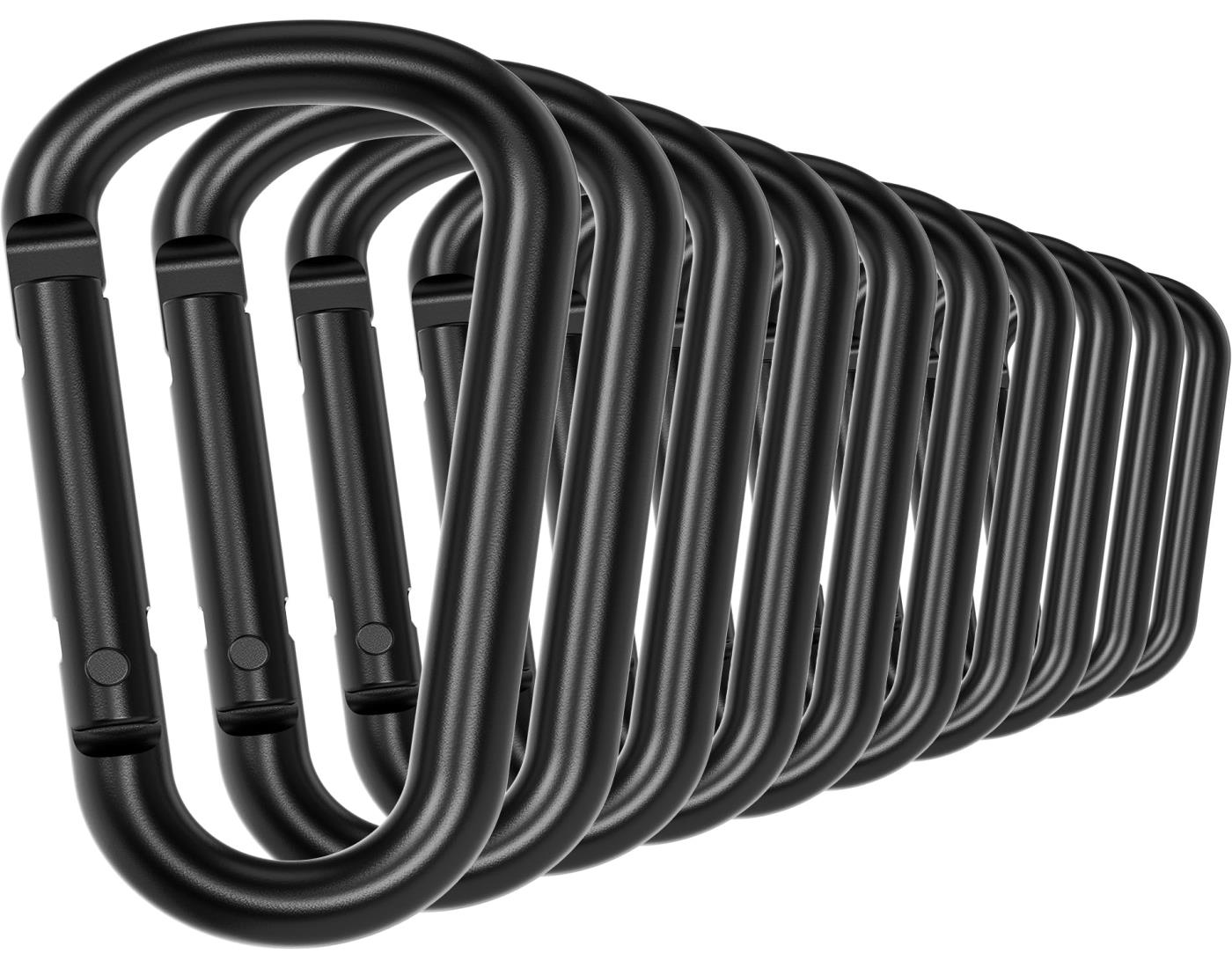 【ポイント優待キャンペーン】【ブラックフライデークーポン利用で割引中】【送料無料】Pullther カラビナ 大型 超軽量 錆びない アウトドア ガイロープ カ...