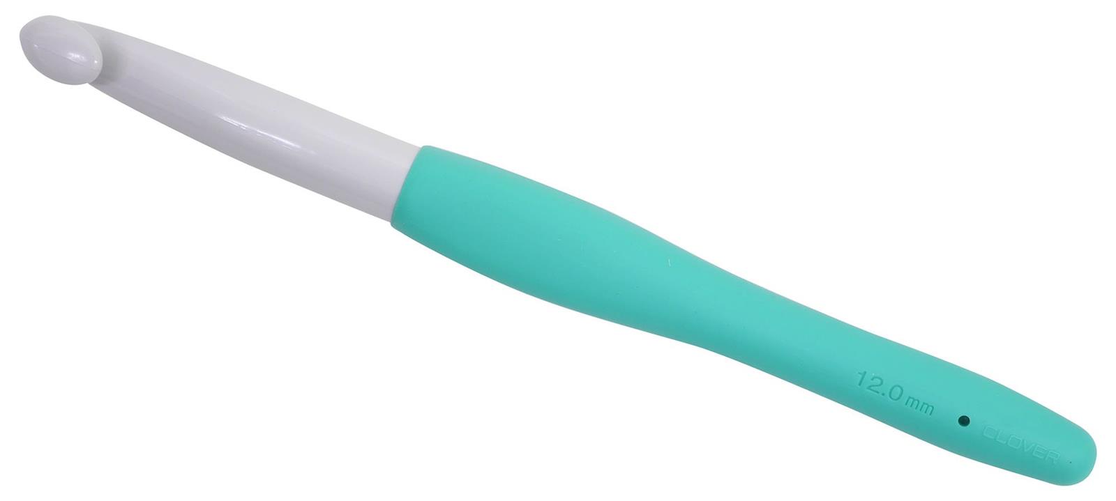 【ワンダフルデー限定 ポイント2倍+クーポン利用で5%OFF】【送料無料】Clover あみもの用品 ジャンボかぎ針 アミュレ 12mm 42-422