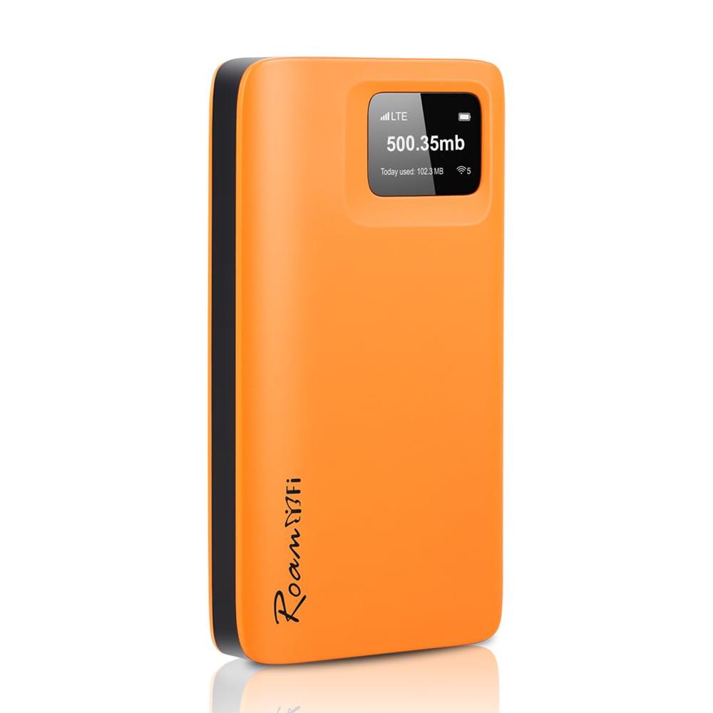 【送料無料】RoamWiFi R10 ポケットWiFi, 最大150Mbps, 10台同時接続, 契約不要, 国内海外対応 (15GB／365日間)