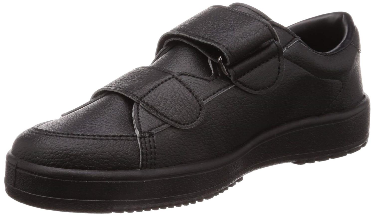 【ワンダフルデー限定 ポイント2倍+クーポン利用で5%OFF】【送料無料】ムーンスター ムーンスター リハビリ 介護靴 片足販売 Vステップ03(右足のみ) ブラック 26.0 cm 3E