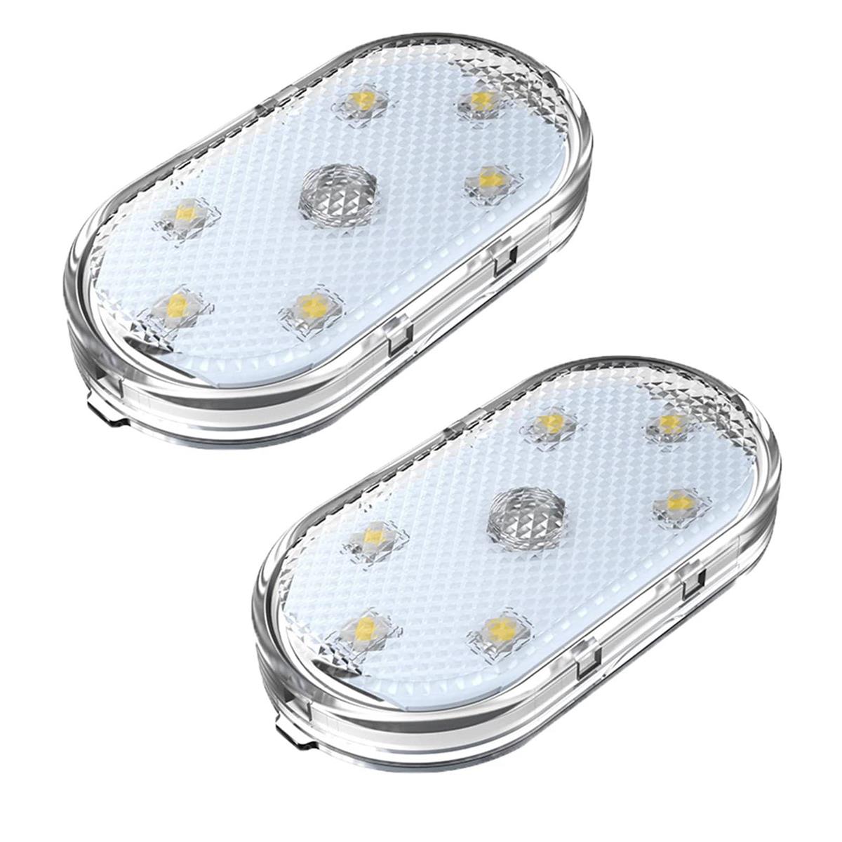 【ワンダフルデー限定 ポイント2倍+クーポン利用で5%OFF】【送料無料】DONGFANGB 車内LEDライト USB充..