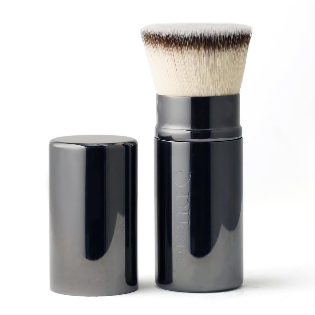 【送料無料】DUcare ファンデーションブラシ スライド式 化粧ブラシ カブキメイクブラシ 化粧筆 フェイスブラシ 高密度毛 全ファンデーション対応 マルチフ...