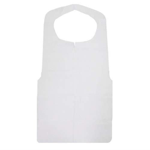 【ポイント優待キャンペーン】【ブラックフライデークーポン利用で割引中】【送料無料】フジナップ 使い捨てソフトエプロン 白(不織布タイプ)100枚入