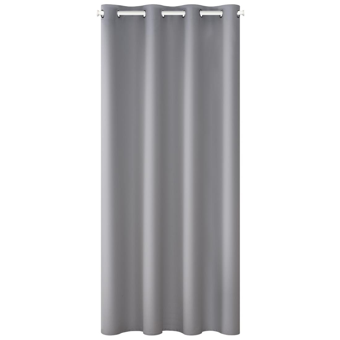 【ポイント優待キャンペーン】【ブラックフライデークーポン利用で割引中】【送料無料】Topfinel カーテン 遮光 間仕切りカーテン 断熱 幅150cm 丈180cm 1枚入り ライトグレー ハトメ型 突っ張り棒 カーテン 仕切りカーテン ドアカーテン 目隠し 玄関 キッチン リビング