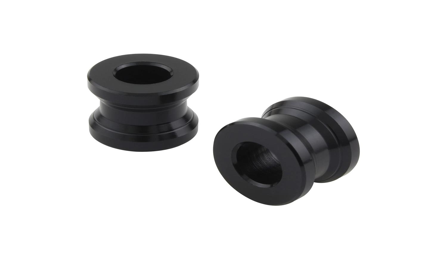 【ワンダフルデー限定 ポイント2倍+クーポン利用で5%OFF】【送料無料】ポッシュフェイス(POSH FAITH) ポッシュ(POSH) アルミカラースプールタイプ 内径M6 厚さT=10mm (2個入り) ユニバーサル ブラック 141006-06(2)