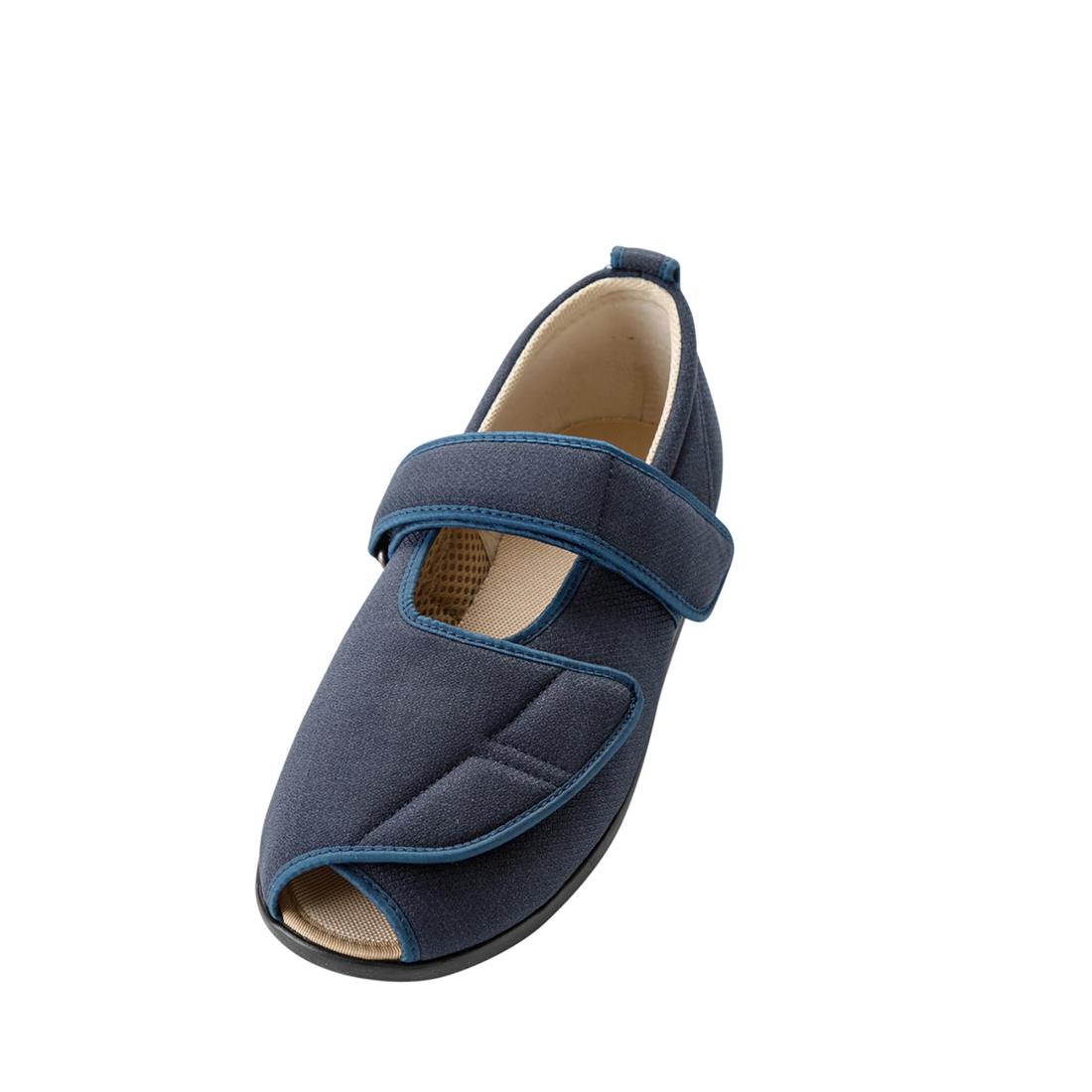 【ワンダフルデー限定 ポイント2倍+クーポン利用で5%OFF】【送料無料】徳武産業 1035 オープンマジックIII 3E (4L:26-26.5cm) 紺