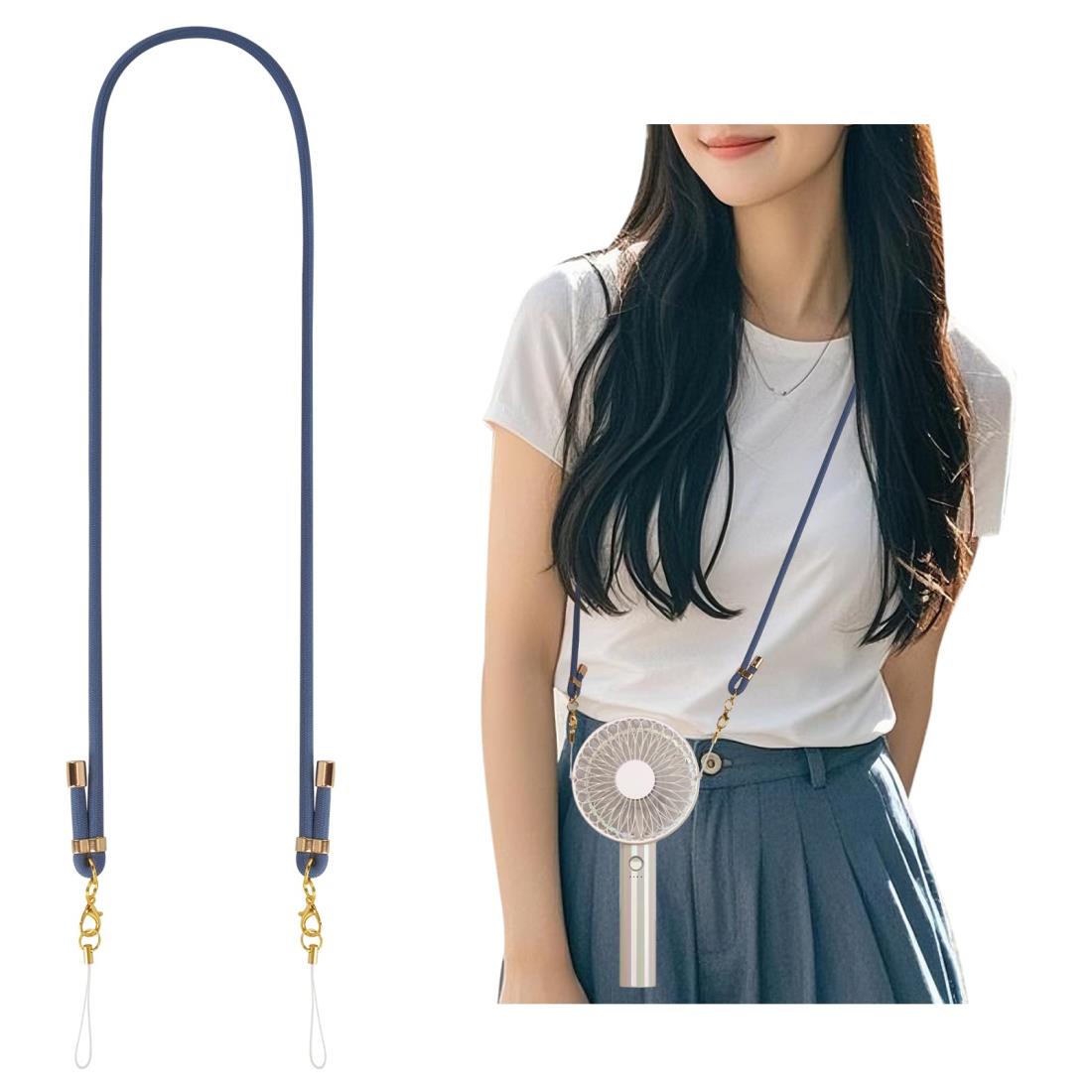【送料無料】Wynuooer ネックストラップ 携帯扇風機 首掛けストラップ ハンディファン ストラップ 吊下..