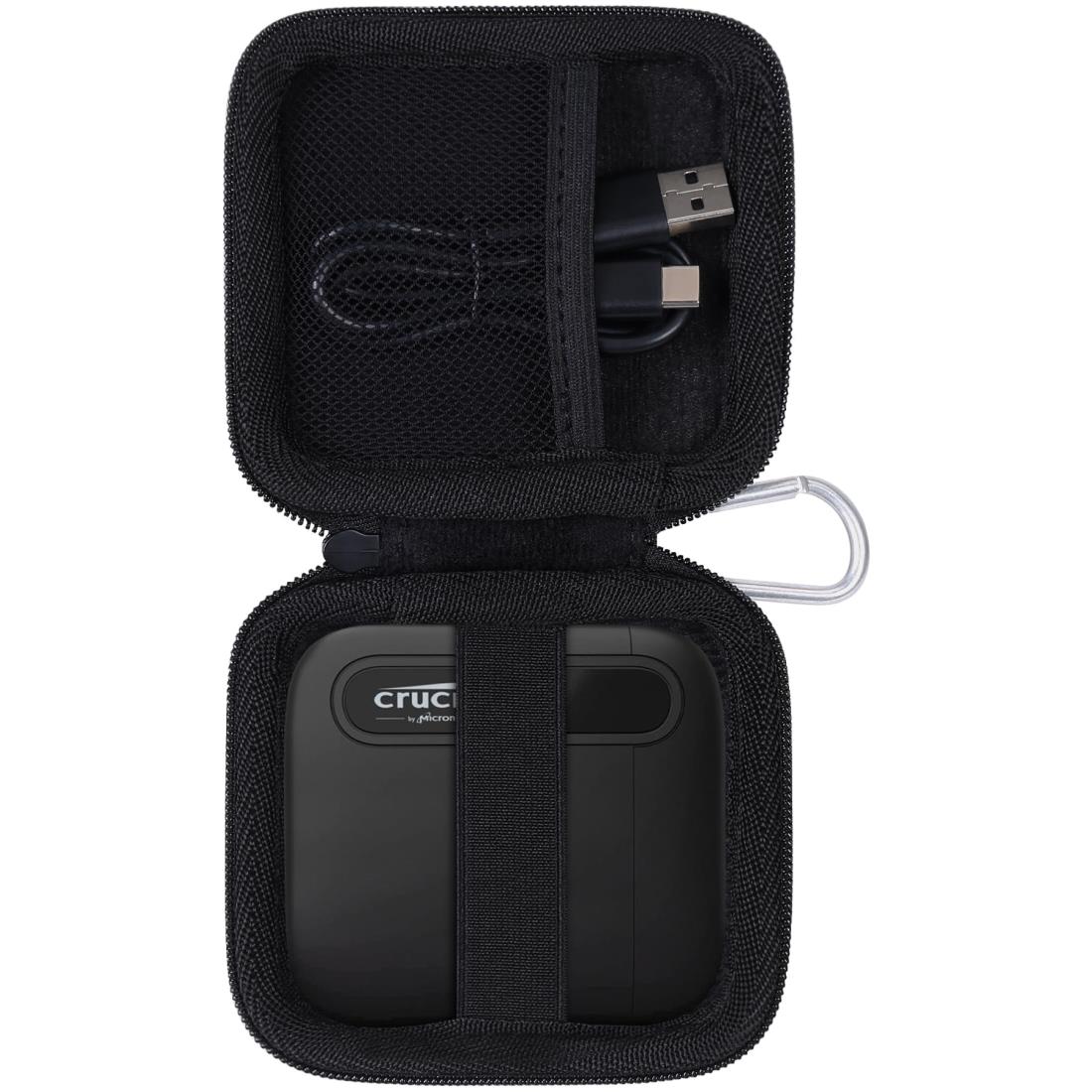 【送料無料】Aenllosi 収納ケース 互換品 クルーシャル Crucial X6 外付け SSD ...