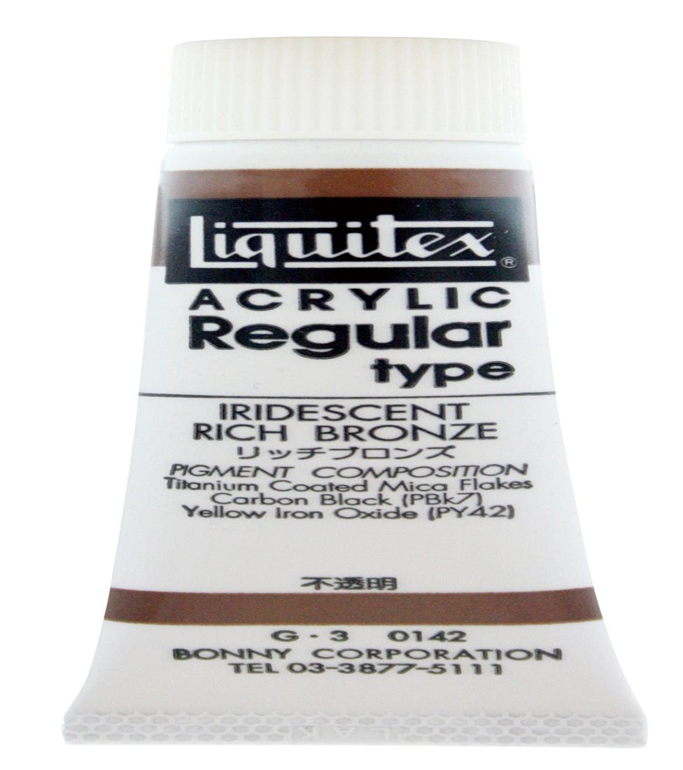 【送料無料】リキテックス アクリル絵具 リキテックスカラー レギュラータイプ リッチ ブロンズ 142 20ml(6号)