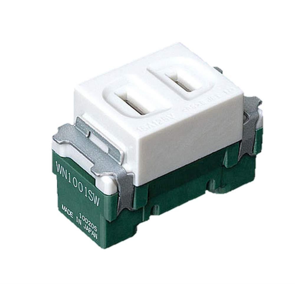 【ポイント優待キャンペーン】【ブラックフライデークーポン利用で割引中】【送料無料】パナソニック(Panasonic) 埋込コンセント ホワイト WN1001SW...