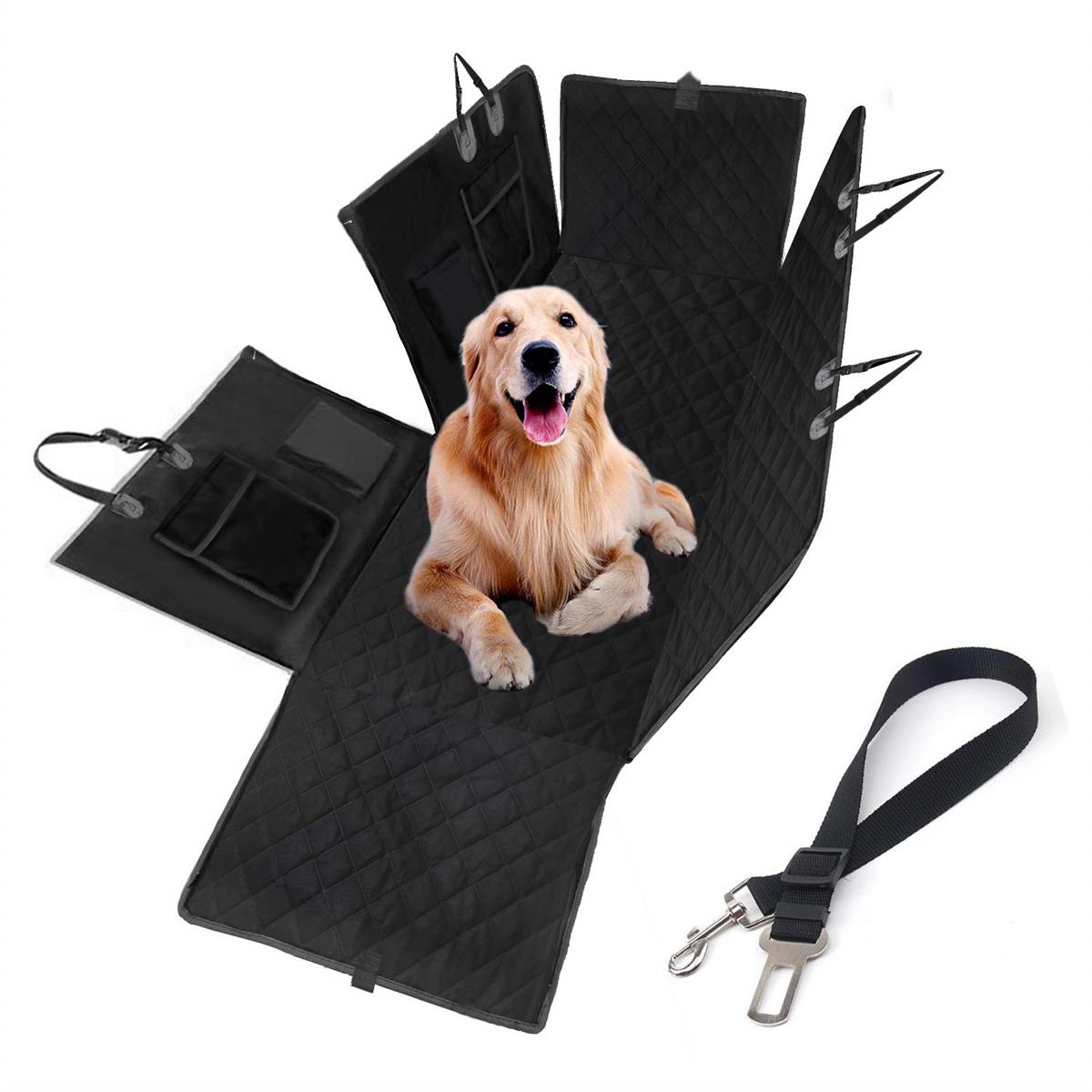 ットシート カーシートカバー ドライブボックス 犬 車 シート ボックス 防水 滑り止め 犬ドライブ マット 4WAY 犬 車 シート ペットドライブシート トランクシート カー用品 大中小型車用 全種犬用猫用 車後部座席