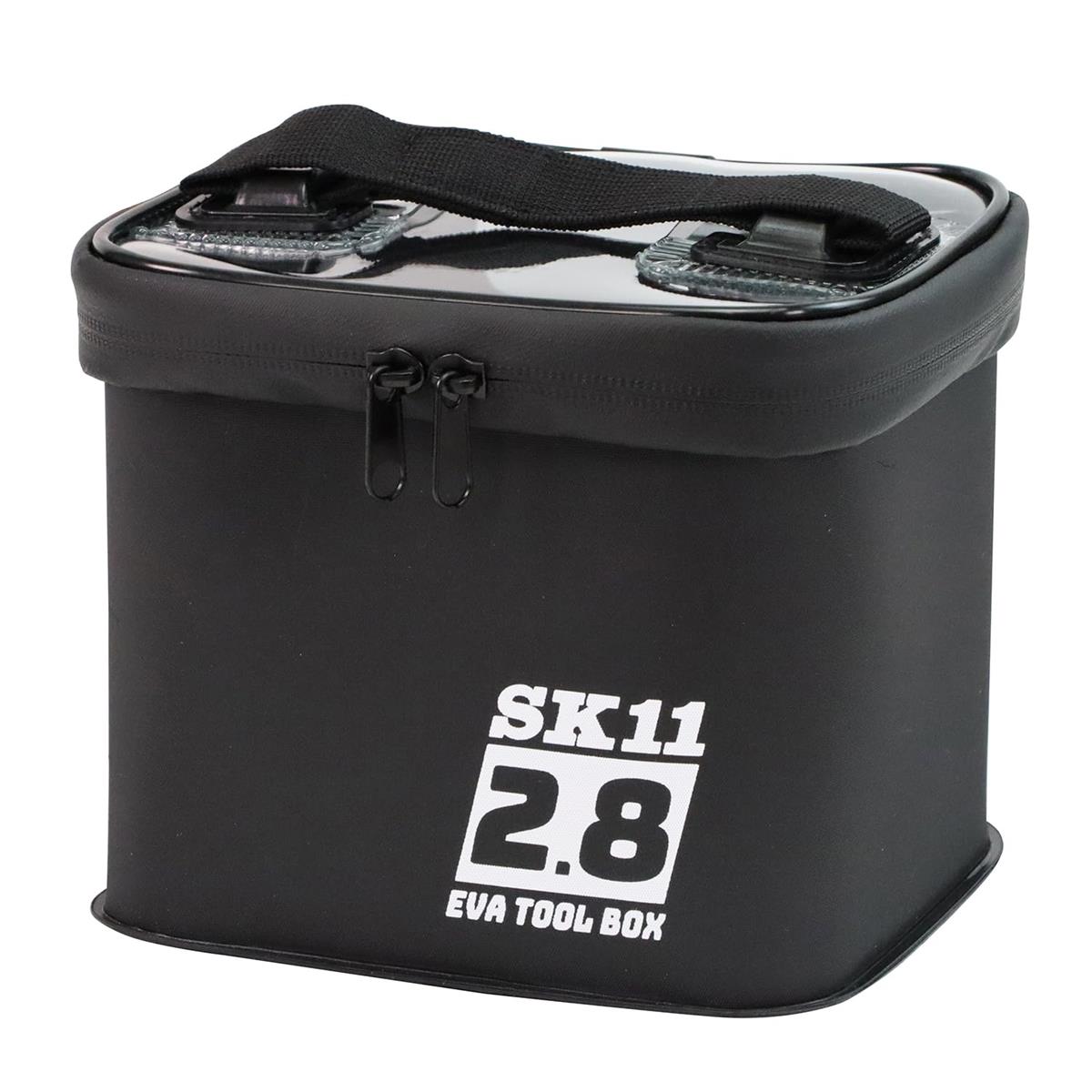 【送料無料】SK11(エスケー11) EVAツールボックス ブラック 2.8L ツールバッグ 工具収納 SEVA-2.8-BK