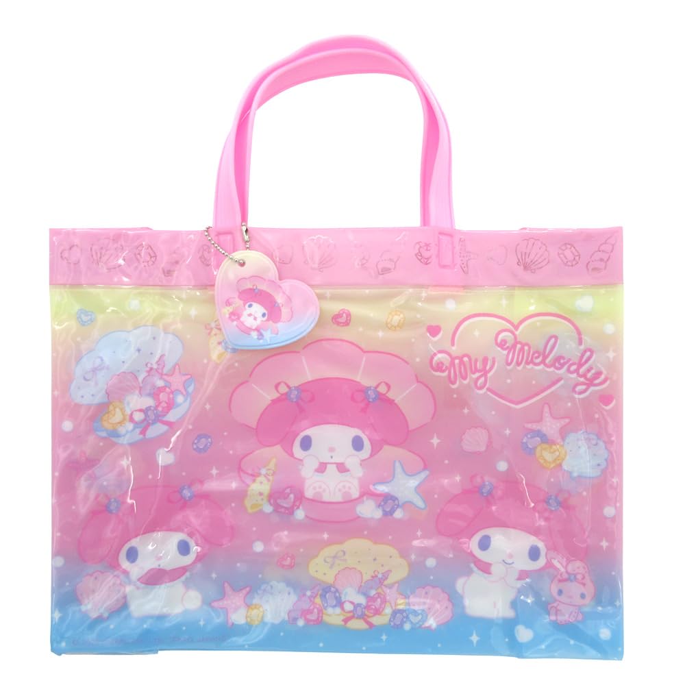 【送料無料】【高波】マチアリPVCバッグ マイメロディ ピンク
