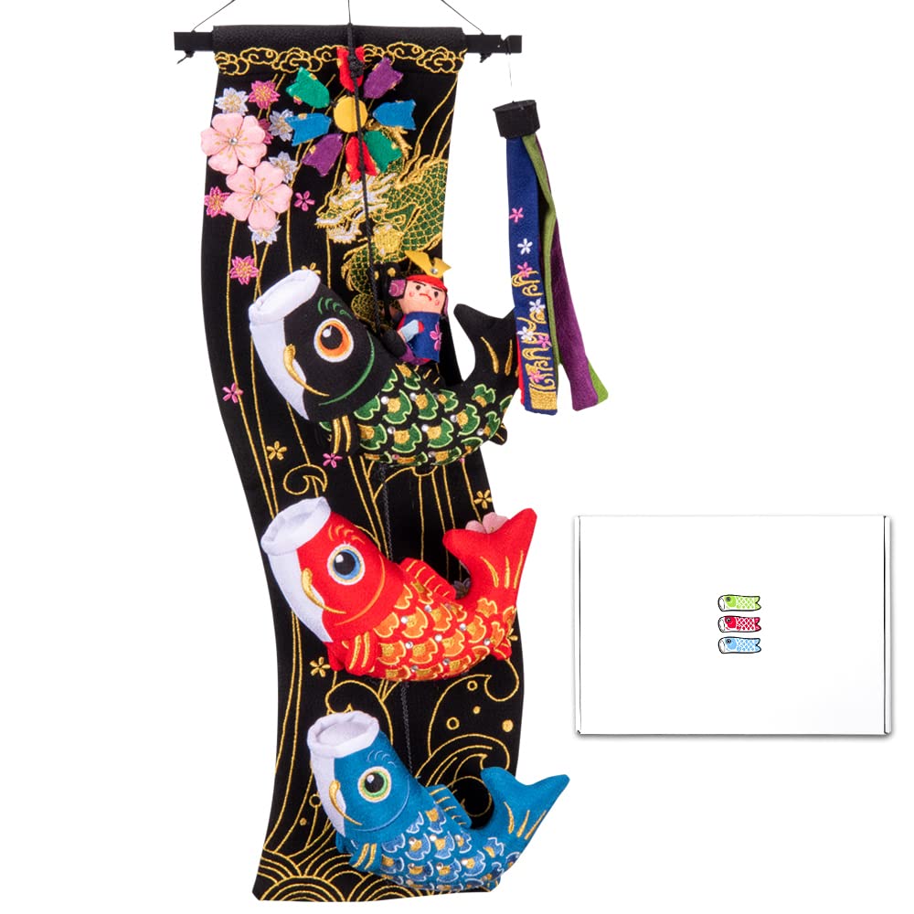 【送料無料】限定高級こいのぼり室内ファッション人気玩具縮緬ミニ五月人形端午の節句プレゼント飾り