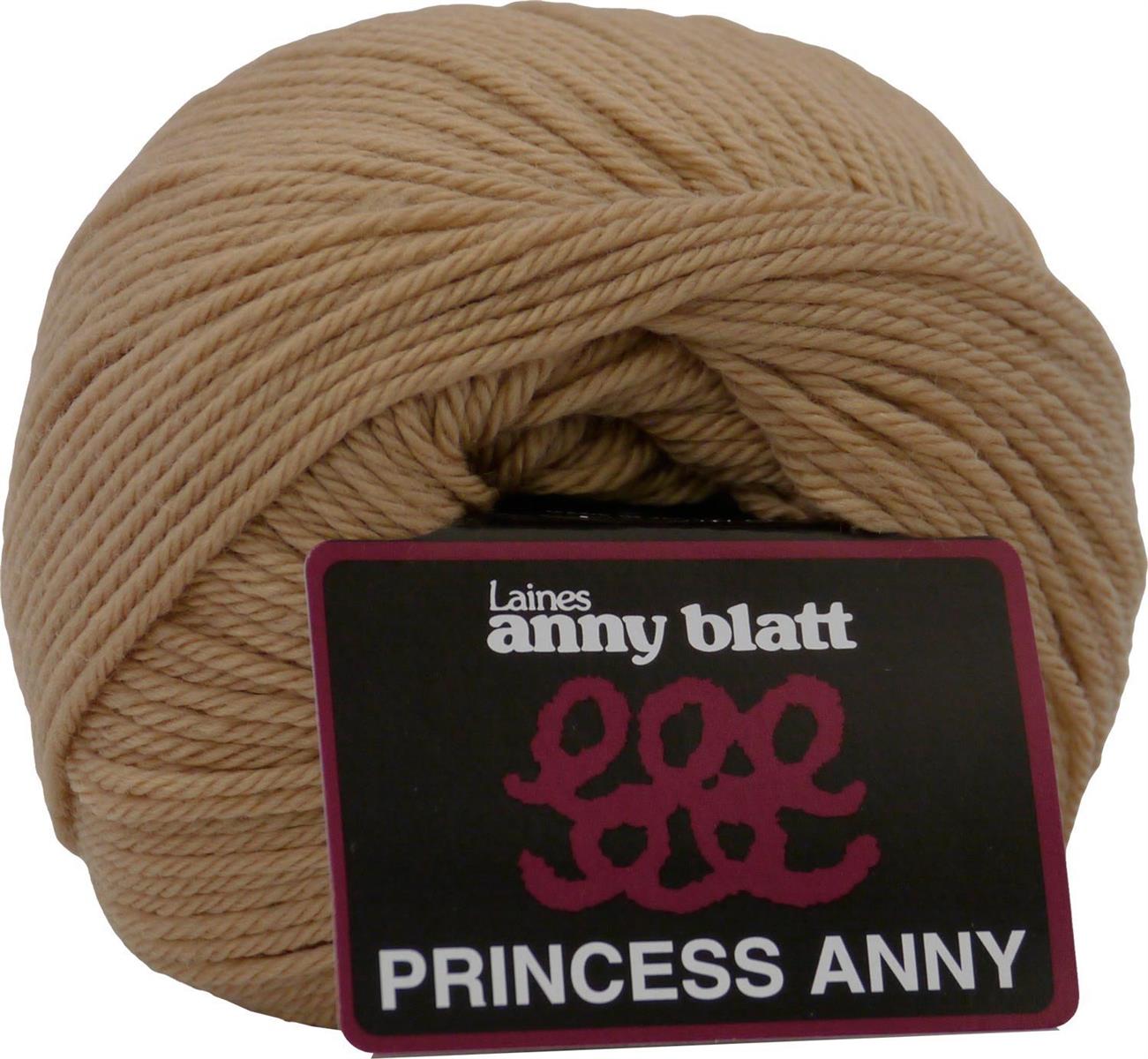 【送料無料】パピー プリンセスアニー 毛糸 合太 Col.508 ベージュ 系 40g 約112m 10000031