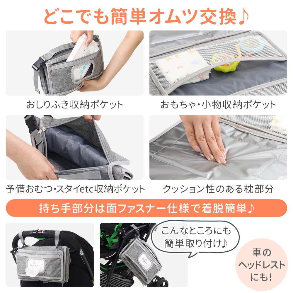 半額+P4倍☆18日 0時~72H限定 / おむつポーチ おしりふき内蔵 半額+P4倍☆18日 0時~72H限定 / おむつポーチ おしりふき内蔵