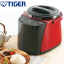 \ 半 額&10%OFF /23日20時~ 1〜5合炊き タイガー 精米機 家庭用 RSF-A100 タイガー魔法瓶 レッド 赤 自宅用 コンパクト 小型 無洗米機能つき お米 ご飯