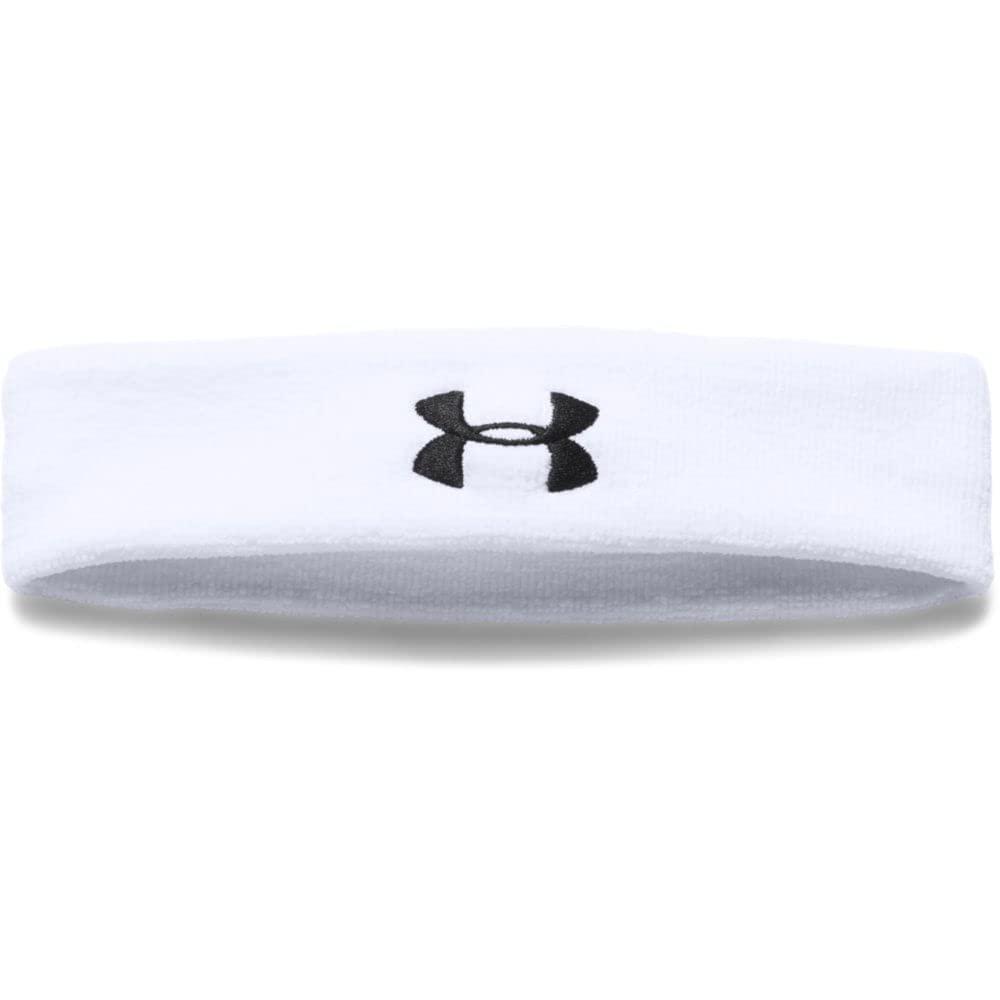 アンダーアーマー ヘッドバンド UA Performance Headband メンズ WHT/BLK 1276990 100