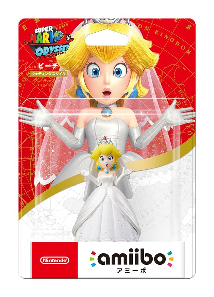 Rakuten - amiibo ピーチ ウェディングスタイル スーパーマリオシリーズ NVL-C-ABAU