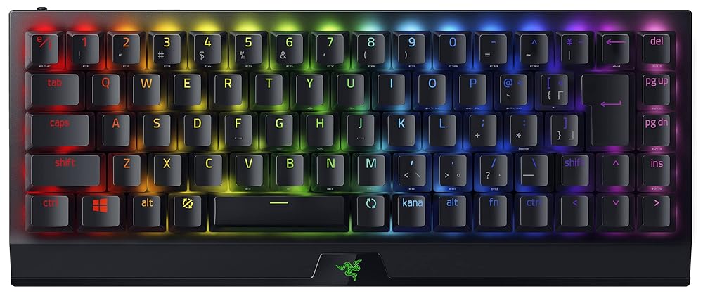 Rakuten - RAZER レイザー ゲーミングキーボード BlackWidow V3 Mini HyperSpeed JP Green Switch ブラック RZ03-03891700-R3J1