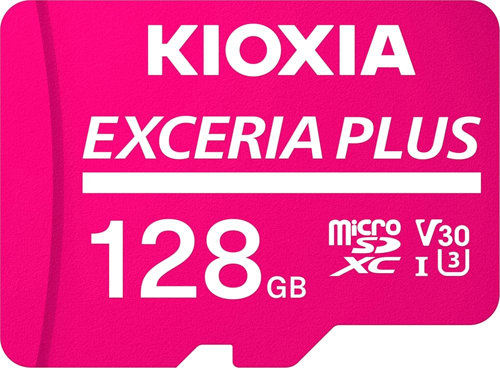 Rakuten - KIOXIA キオクシア 旧東芝メモリ microSD 128GB EXCERIA PLUS UHS-I U3 V30 Class10 Nintendo Switch動作確認済 microSDXC 最大読出100MB/s 最大書込60MB/s 4K対応 KLMPAE128G