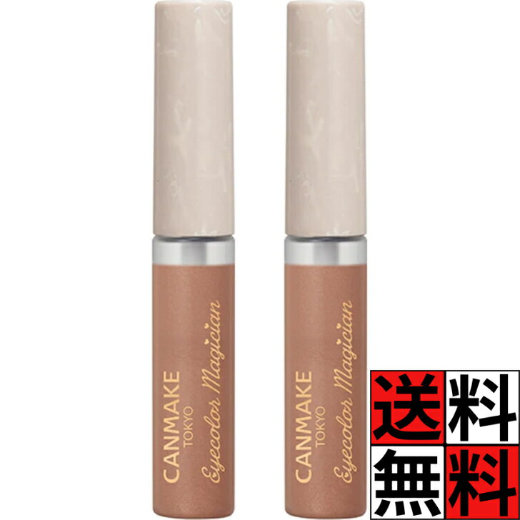 キャンメイク リキッドアイシャドウ アイカラー マジシャン 04 淡い予感 クリーム ピンクベージュ ラメ パール 目元 まぶた 密着 化粧品 メイク 3.6ml ×2個