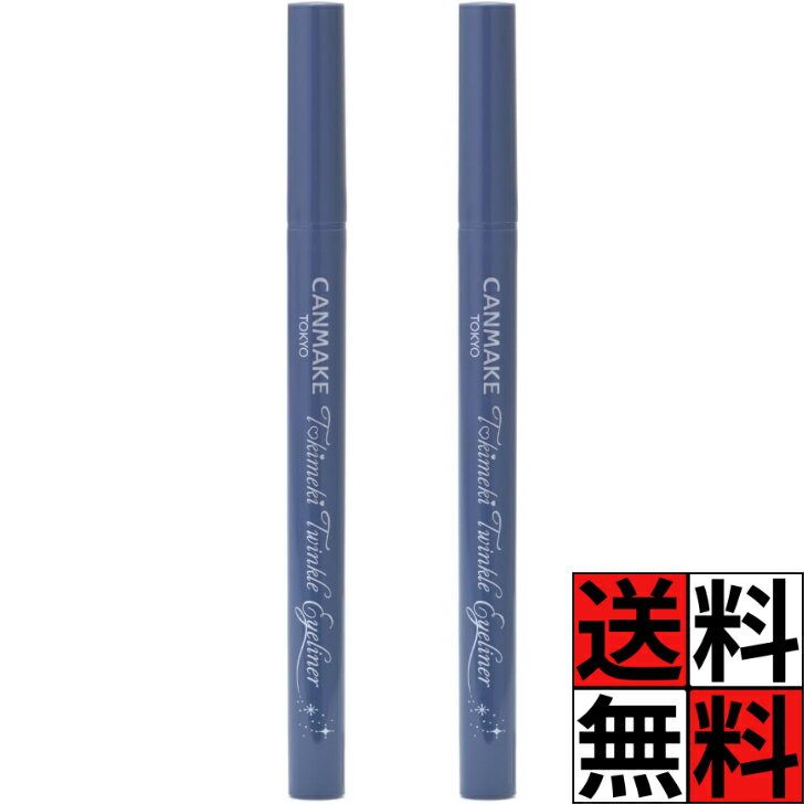 キャンメイク アイライナー リキッド トキメキ トゥインクル 02 スターリーデュー 微細パール フェルト..