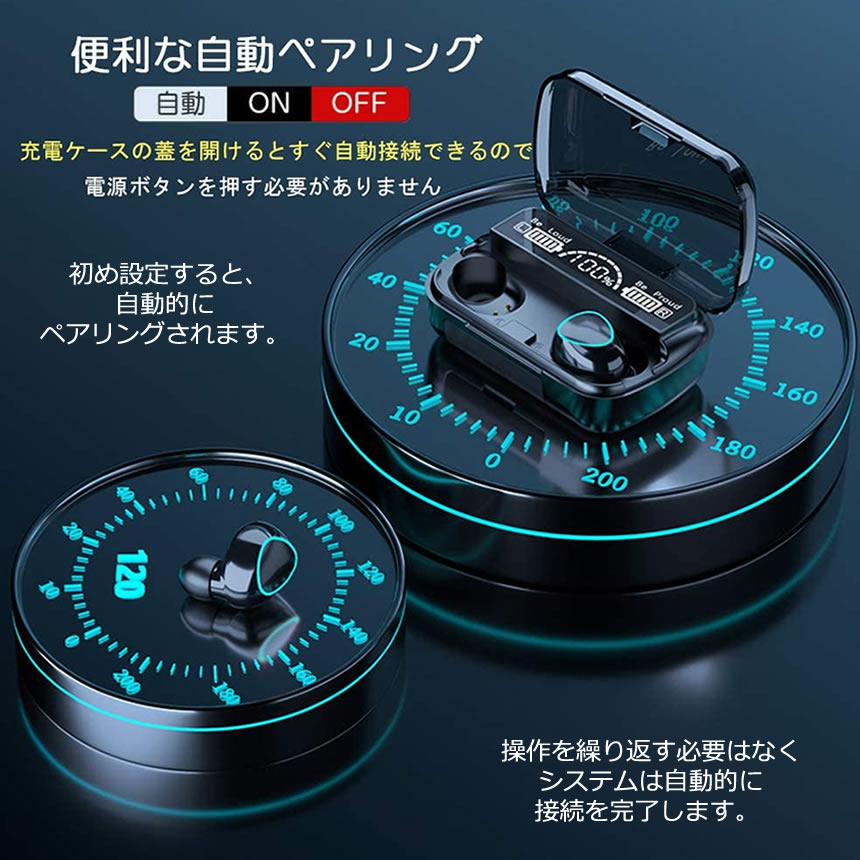 【今だけ最大20％OFFクーポン】 【送料無料】 ワイヤレスイヤホン bluetooth 5.1 ...