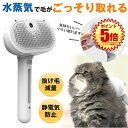 【抜け毛が減る】ペットブラシ スチーム 猫 ブラシ 犬 くし ブラシ 猫コーム 毛 グルーミングブラシ 抜け毛クリーナー ペットヘアブラシ グルーミング 蒸気 噴霧式 スチームブラシ 痛くない 短毛 長毛 抜け毛対策 櫛 蒸し猫ブラシ 抜け毛 ペット用 噴霧 毛玉取り ねこ いぬ