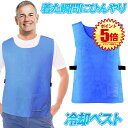 冷却ベスト 水冷 クールベスト 冷感ベスト 物理冷却 熱中症 猛暑対策 冷却服 ひんやりグッズ 保冷 工事現場 工場内 屋外 スポーツ 冷感 涼しい 保冷服 農業 屋外作業 釣り 暑さ対策 夏用 送料無料