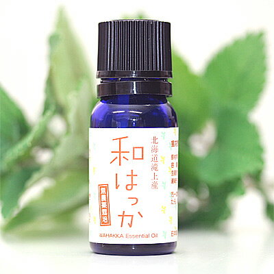 ハッカ油 10ml 100% ピュア 和はっか油 はっかオイル 滝上ハッカオイル 薄荷オイル 薄荷油 和ハッカ油 手作り冷感スプレーなどに ゆうメール送料無料