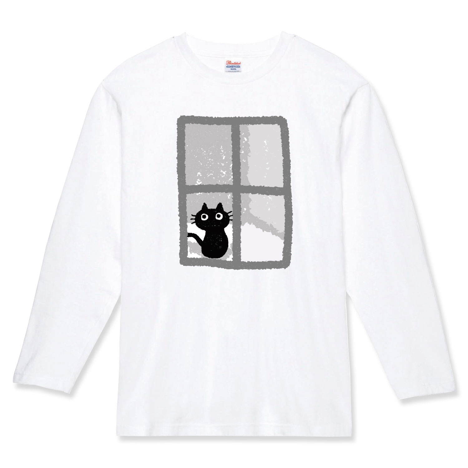 楽天市場】ネコ柄（袖の長さ長袖）（Tシャツ・カットソー｜トップス
