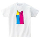 三毛 猫Tシャツ 猫tシャツ ねこTシャツ 猫グッズ ネコ柄 猫柄 服 ねこ柄 シャツ 誕生日プレゼント 彼女 猫好き かわいい おもしろ 可愛い ねこ 猫 メ...