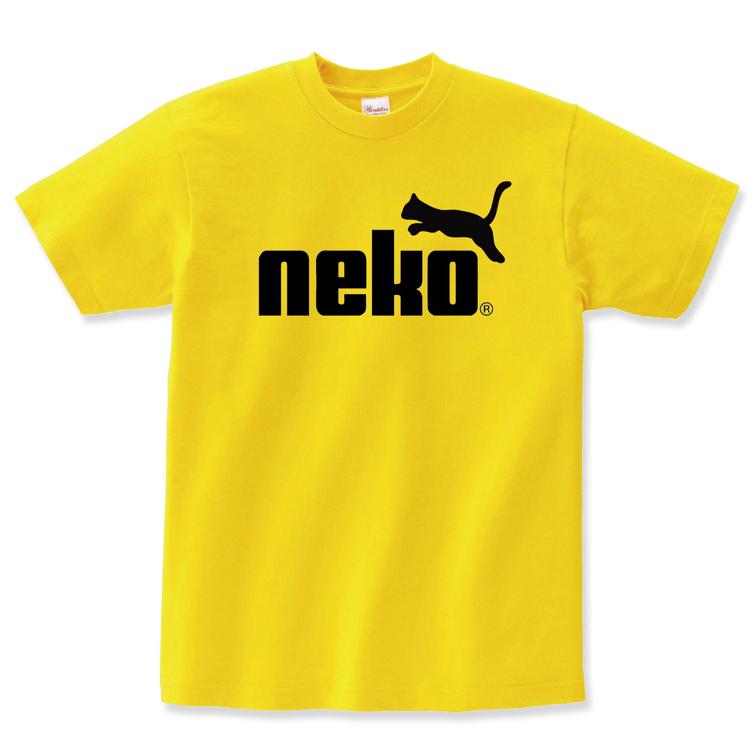猫 459☆オーダーページ☆ハンカチ 黄色Tシャツねこ＆インコ柄8/20
