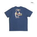 クリックポスト発送！CHUMS チャムス ブービーロゴレインボーアイランズTシャツ Booby logo rainbow islands T-shirt メンズM メンズL メンズXL