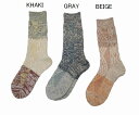 素材 コットン32％、ポリエステル26％、HEMP21％、アクリル20％、ポリウレタン1％ サイズ M（23-25cm）、L（25-27cm） 特徴 日本製にこだわるブランド「ANONYMOUSISM（アノニマスイズム）」とコラボレートしたシリーズ。 ドライタッチな肌さわりと、リンクス編みの凹凸になったデザインのコンビネーションが、 大人っぽい配色の中に遊び心を感じさせます。 フォーマルなスタイルのポイントやカジュアルスタイルまで、幅広く活躍しそうです。 ヘンプ混の生地は、吸収性、抗菌性に優れていて、 通気性や速乾性も抜群です。 注意 画面上と実物では多少色具合が異なって見える場合もございます。ご了承ください。この商品は当店実店舗でも販売しております。在庫数の更新は随時行っておりますが、お買い上げいただいた商品が、品切れになってしまうこともございます。 その場合、お客様には必ず連絡をいたしますが、万が一入荷予定がない場合は、 キャンセルさせていただく場合もございますことをあらかじめご了承ください。