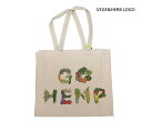 クリックポスト発送 GOHEMP ゴーヘンプ ECO BAG VEGE＆HERB LOGO DON’T WASTE FOOD PARADISE ALLEY BREAD＆CO. エコバッグ