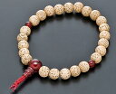 数珠ブレスレット 房付き 腕輪念珠 星月菩提樹 7mm 赤瑪瑙仕立 手首数珠