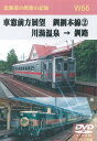 W66 車窓前方展望 釧網本線(2) 川湯温泉 → 釧路 2枚組 DVD