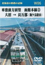 W06 車窓前方展望 函館本線(2) 大沼→長万部 2枚組 DVD