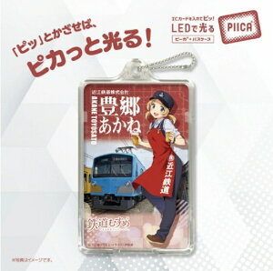 鉄道むすめ PIICA コレクション 豊郷あかね 近江鉄道株式会社 ピーカ ＋ハードクリアケース