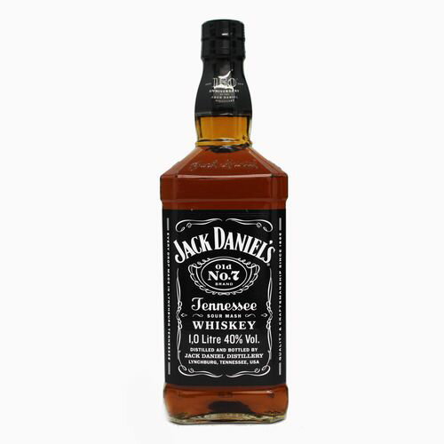 ［アメリカン／テネシーウイスキー］ジャックダニエル ブラック 1000ml 40度【正規品】