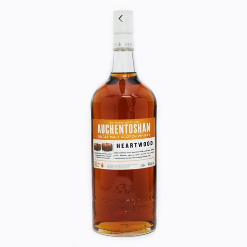 AUCHENTOSHAN ［スコッチ／シングルモルトウイスキー］オーヘントッシャン ハートウッド 43度【試飲用50mlボトル】