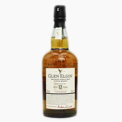 ［スコッチ／シングルモルトウイスキー］グレンエルギン 12年 43度【試飲用50mlボトル】のサムネイル