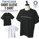 Tシャツ 東京五輪 2020 東京オリンピック プリント 半袖Tシャツ トップス メンズ クルーネック コットン 綿100% レディース ユニセックス スポーツ カジュアルウェア 送料無料[04][MT][A][B][C]【SHOT ショット】［220427］