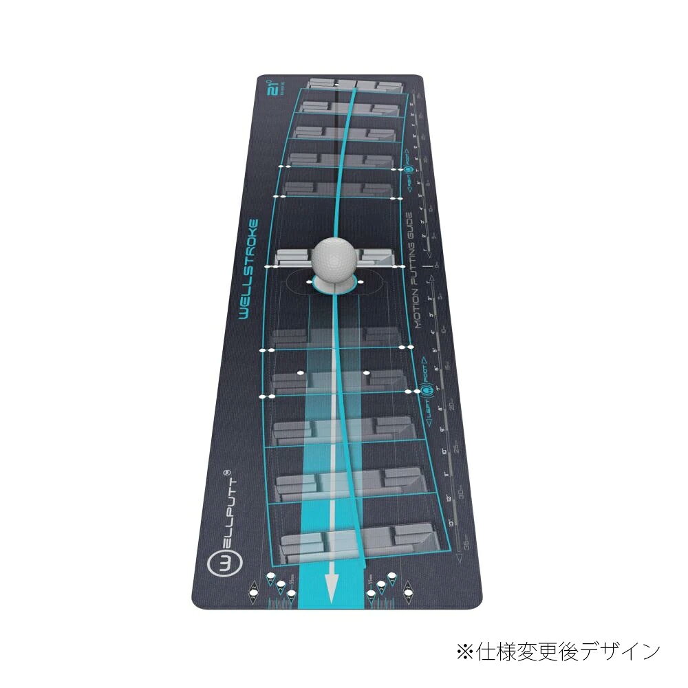WELLPUTT ウェルパット Well stroke Arc（ウェル ストローク アーク） 21 ブルー