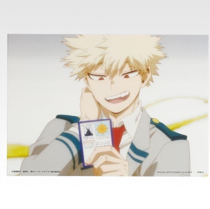 僕のヒーローアカデミア 幸せの上に 一番くじ　I賞 キャンバス風ボード　爆豪勝己