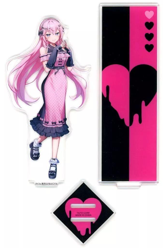 乐天商城 - アクリルスタンド 巡音ルカ 背景パーツ付きクリアスタンド タイトーくじ 桜ミク SAKURA×SUBCULTURE G賞