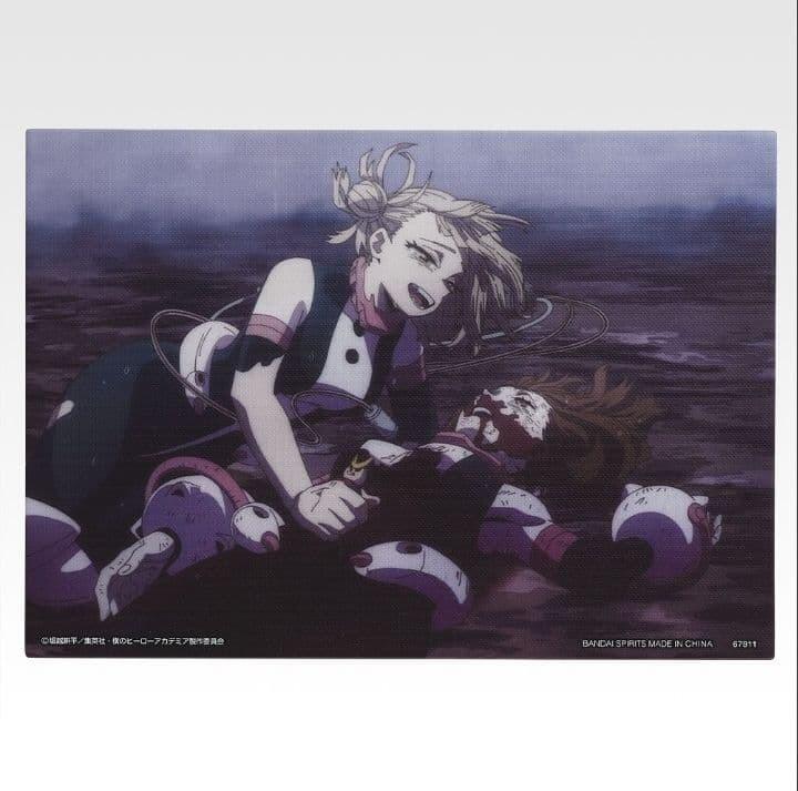 僕のヒーローアカデミア 幸せの上に 一番くじ　I賞 キャンバス風ボード　麗日お茶子　トガヒミコ